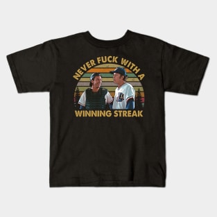 Vintage Retro Bull Movies Winning Streak Gift For Fans Kids T-Shirt